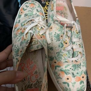 Used with box Rifle Paper Co Keds size 8